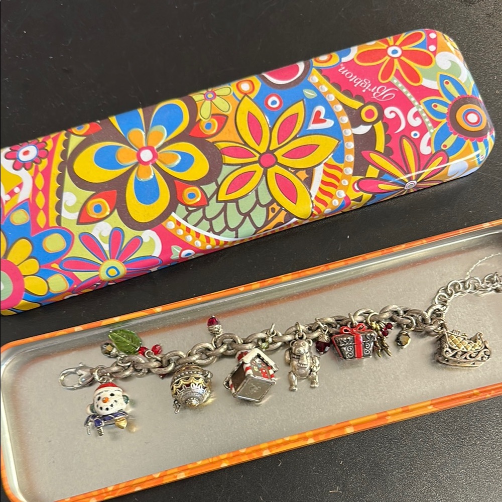 Brighton Charm Bracelet and charms